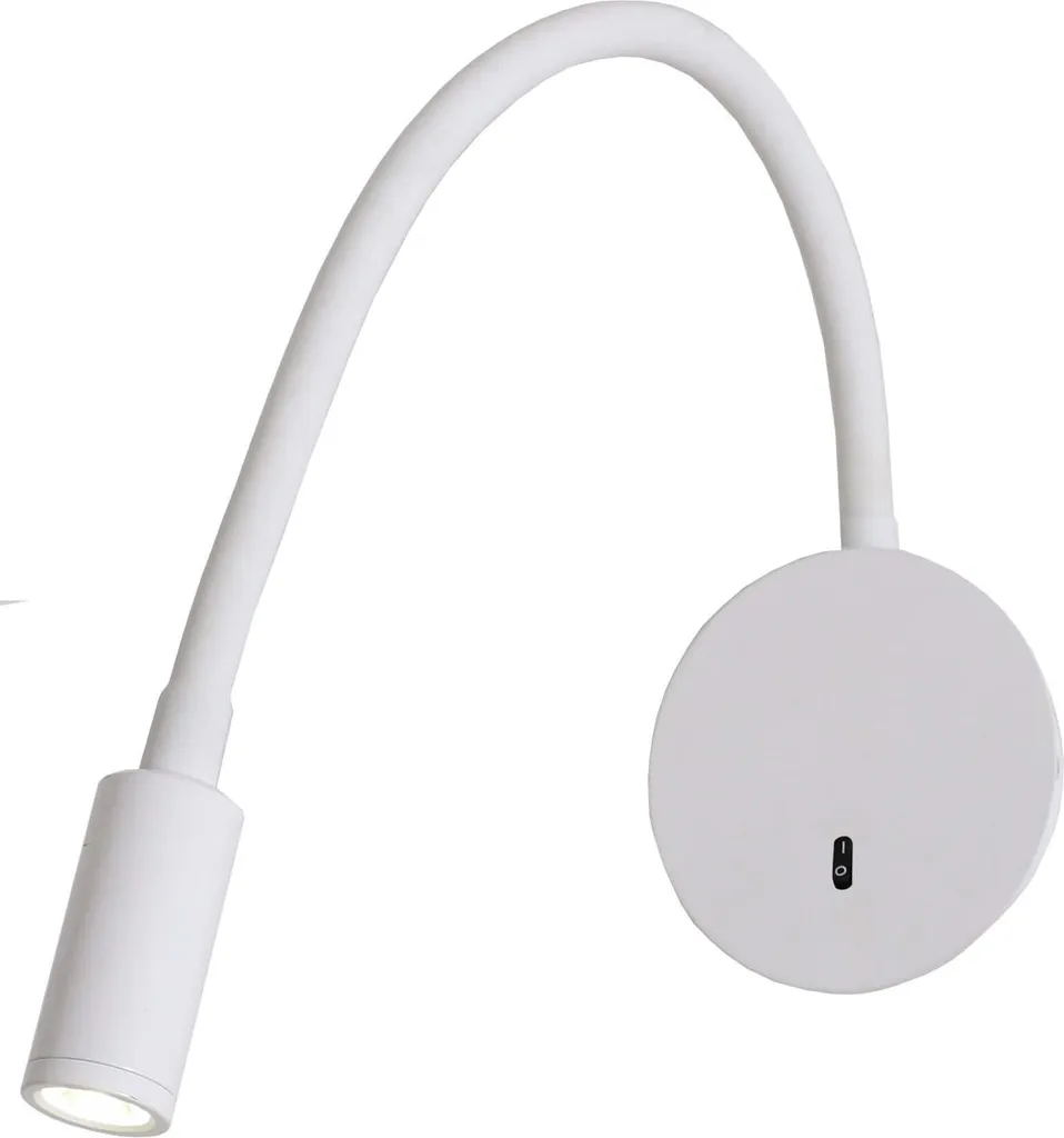 Lampe de lecture murale SENISE Light Prestige LED 3W blanche flexible