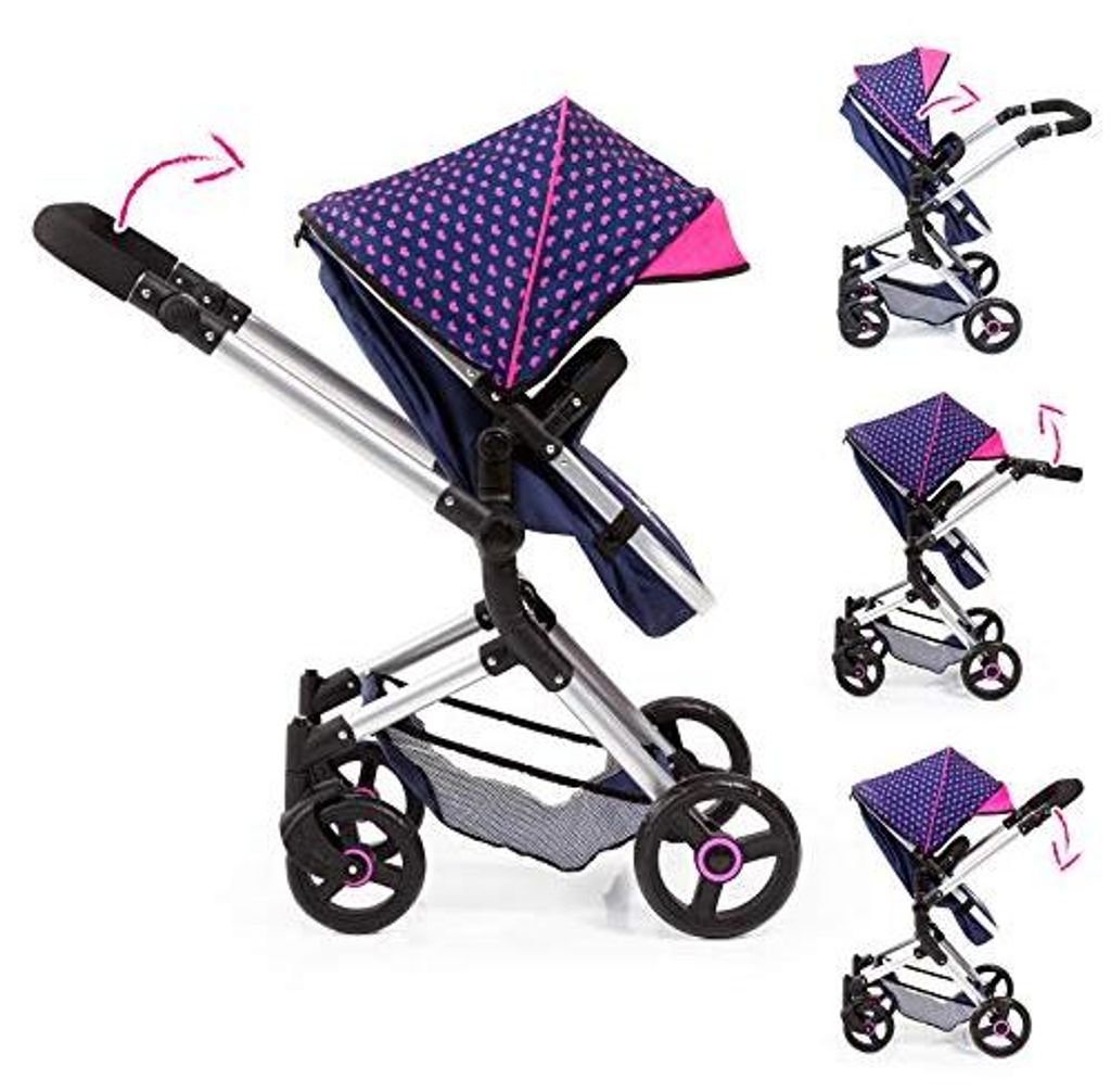 Kombi Puppenwagen Neo Vario mit Wickeltasche und Produktbild 