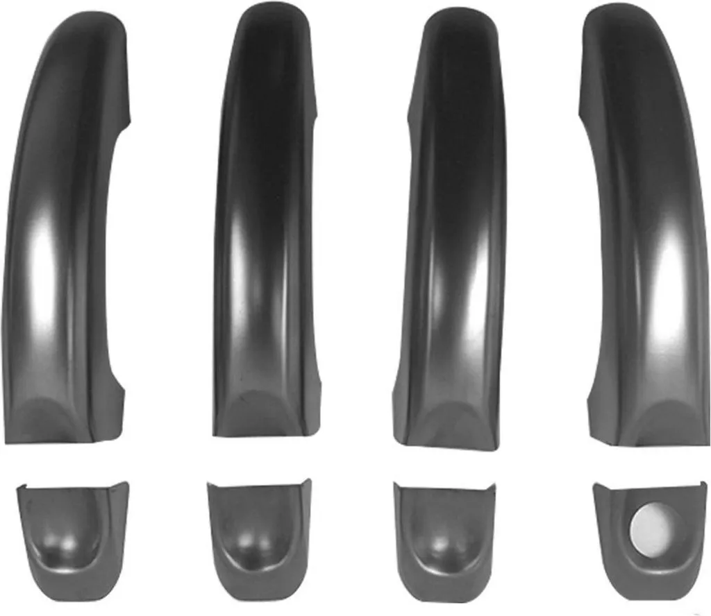 Kit 8 Rivestimenti Maniglia VW Amarok 2010-2021 Inox Scuro