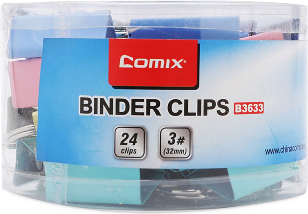 Binder Clip Farbe 32mm B3633