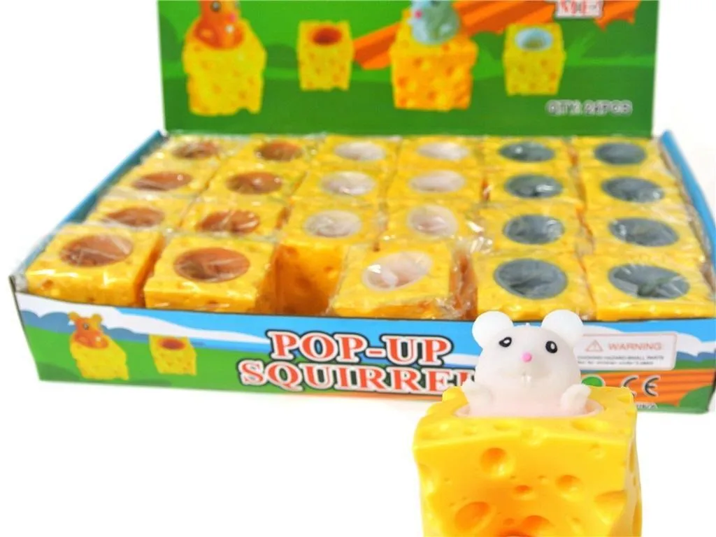 Pack de 24 souris au fromage pour stimuler l'activité de votre chat âgé
