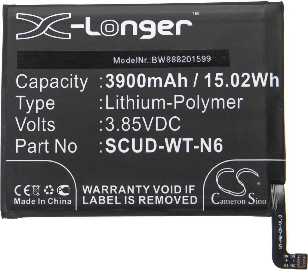 vhbw Akku kompatibel mit Samsung Galaxy SM-A107M/DS Handy Smartphone Telefon (3900 mAh, 3,85 V, Li-Polymer)