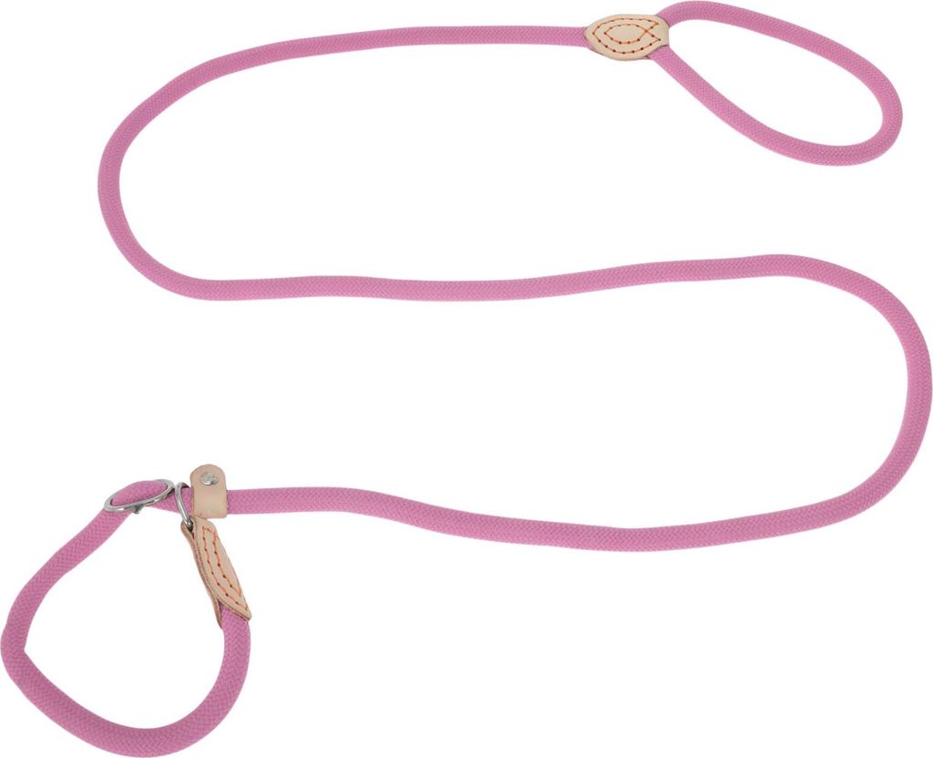 Hundeleine Slipleine Mit Zugstopp Langlebig Weich Geflochten Mit Halsband Verstellbar Apportierleine Für Mittelgroße Und Große Hunde 1.8m x 14mm...