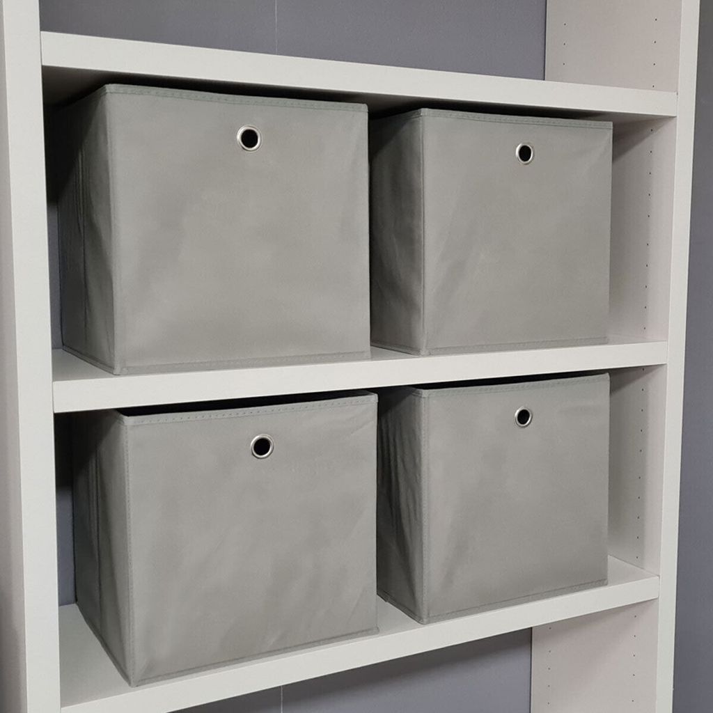 Faltbox FLORI 1 4er Set Regal Korb Aufbewahrungsbox Produktbild 