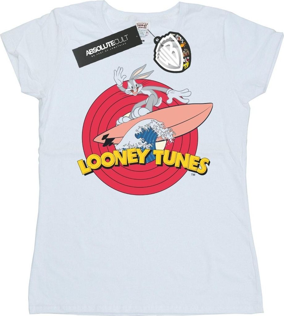 Looney Tunes - T-Shirt für Damen BI27303 (S) (Weiß) Produktbild 