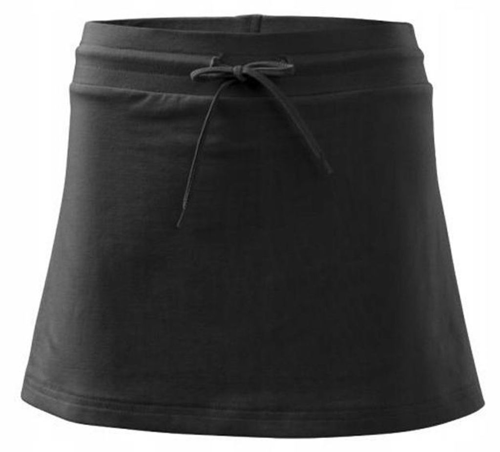 Malfini - Minirock für Damen, 2 in 1 PP12285 (L) (Schwarz)