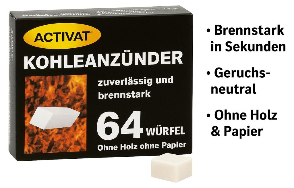 Activat zapaľovač na drevené uhlie veľmi spoľahlivý a Obrázok produktu 