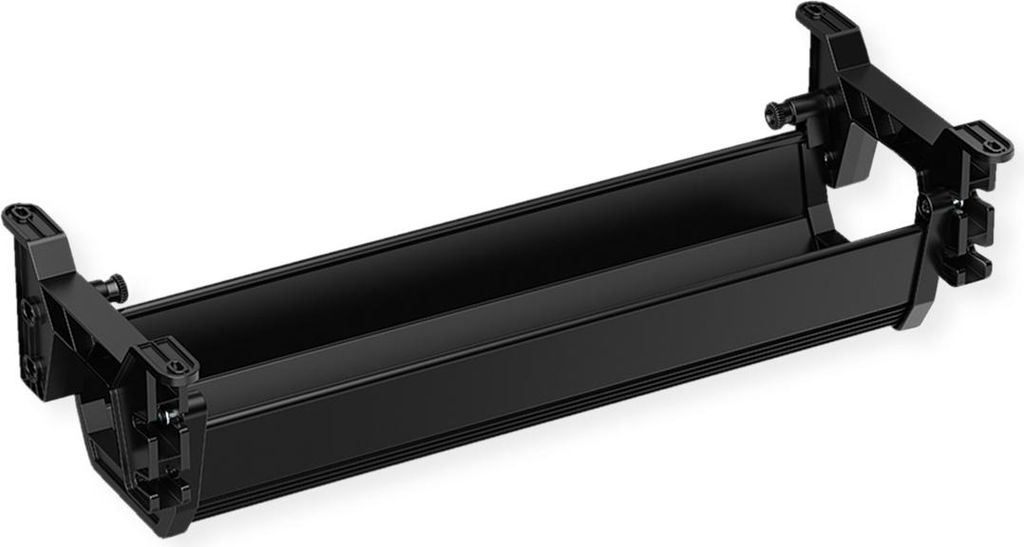 ROLINE Easy2Open Kabelkanal, Untertischmontage, schwarz, 44,9 cm