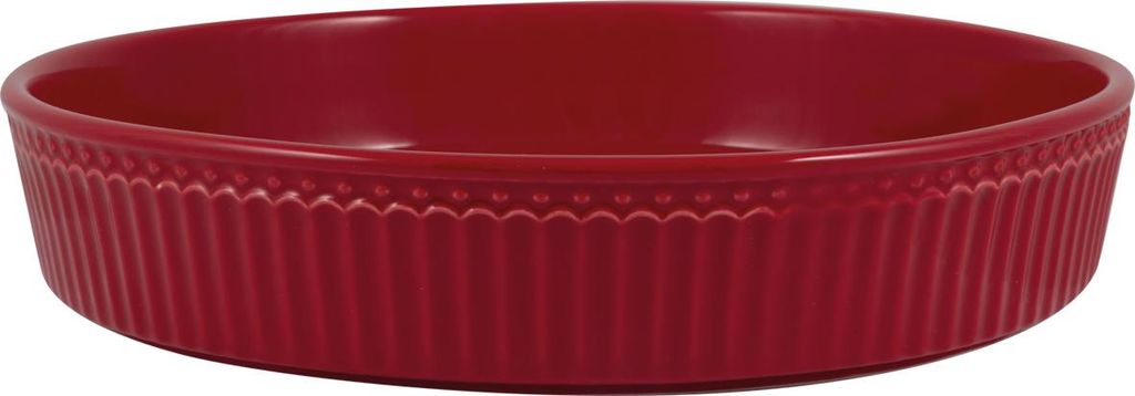 Greengate Kuchenform ALICE CLARET RED Rot Keramik Backform Produktbild 