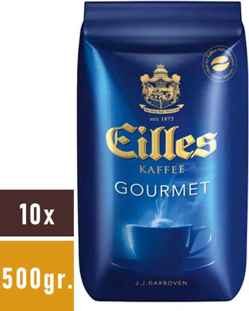 Eilles Kaffee Gourmet Bohnen 10x500gr.