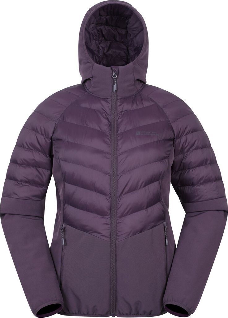 Mountain Warehouse - "Agile" Softshelljacke Wattiert für Damen MW3819 (34 DE) (Violett)