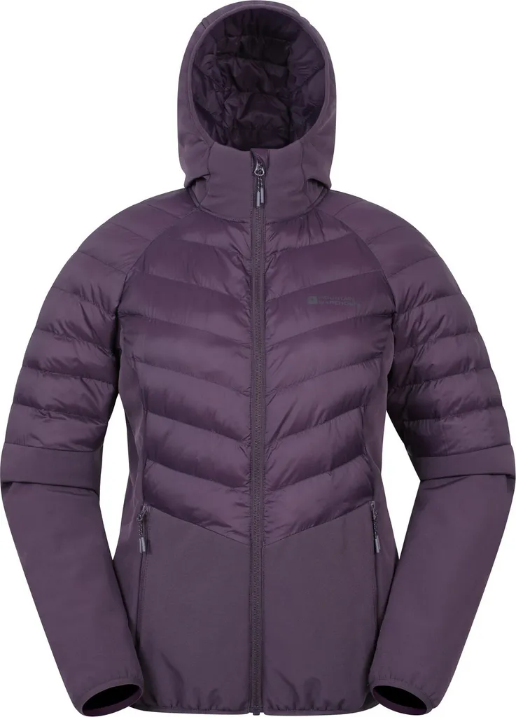 Veste Softshell Agile Mountain Warehouse MW3819 pour Femme Violet Taille 34