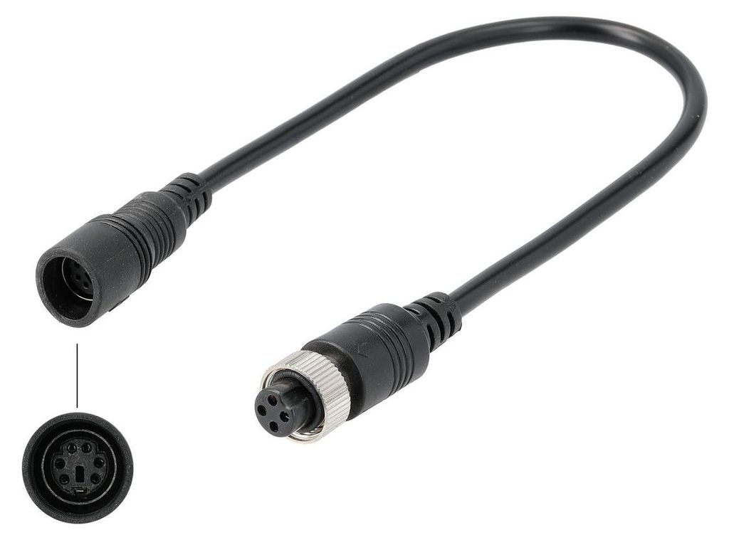 4 auf 6 Pin Rückfahrkamera Adapterkabel Anschlusskabel  Produktbild 