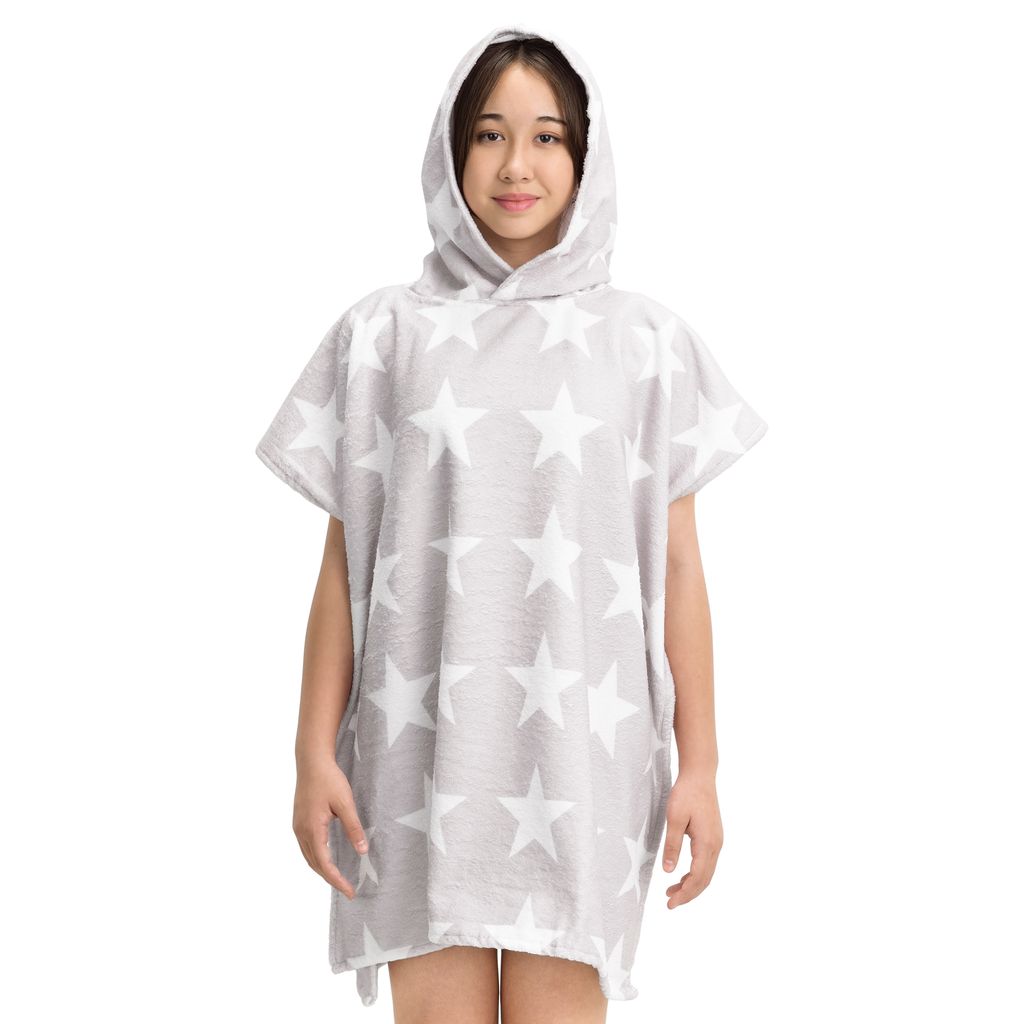 HOMELEVEL Kinder und Baby Badeponcho - Poncho Handtuch für Strand Schwimmbad - Surfponcho mit Kapuze - Bademantel für Babys Jungen und Mädchen