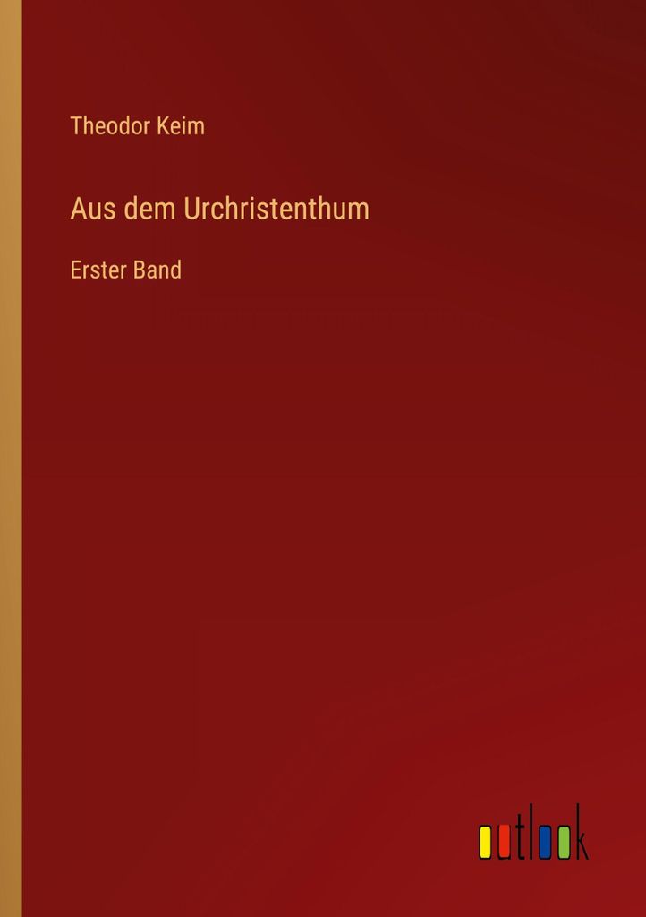 Aus dem Urchristenthum