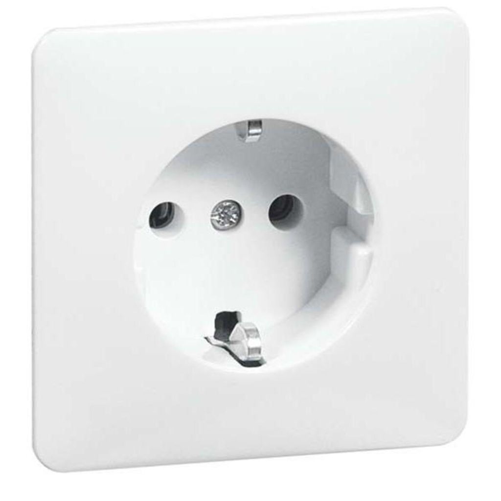 Peha SCHUKO-Steckdose rws 16A 250V Steckklemm. D 80.6511.02