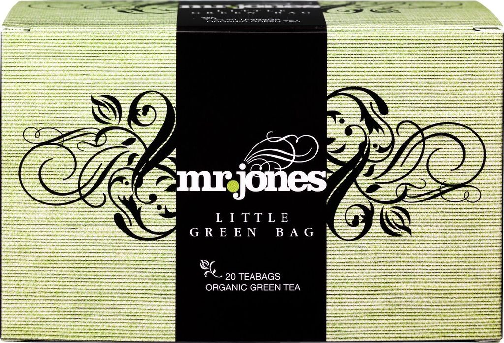 Mr Jones Littlegreen -Grüntee (20 Stück)