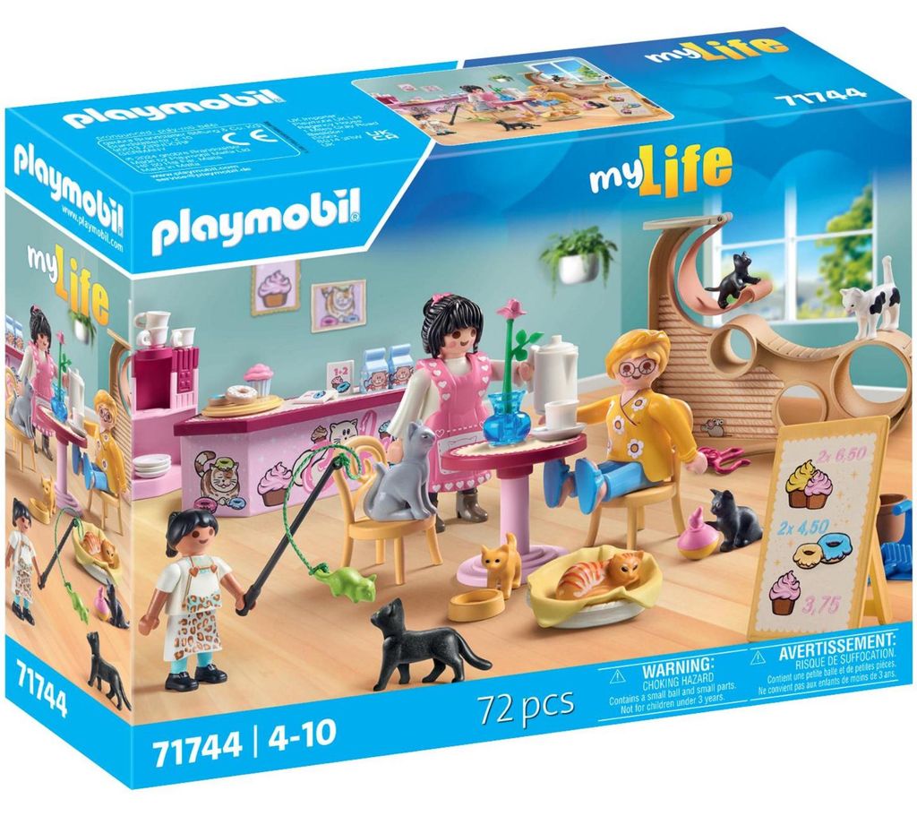 PLAYMOBIL 71744, Animal cafe, 4 lat(a), Wielobarwny, Zdjęcie produktu 
