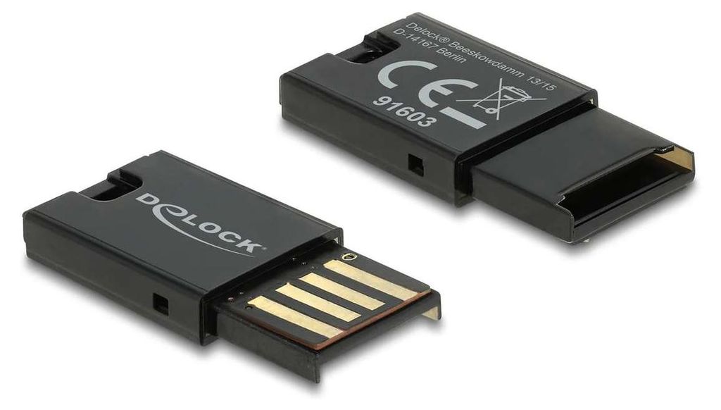 Delock 91603 DELOCK USB 2.0 Card Reader für Micro SD Productafbeelding 