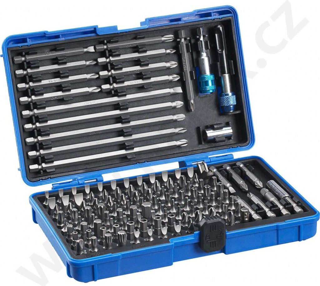 Narex 65404065 127-teiliges Industrie-CrV-Schraubendreher-Bit-Set