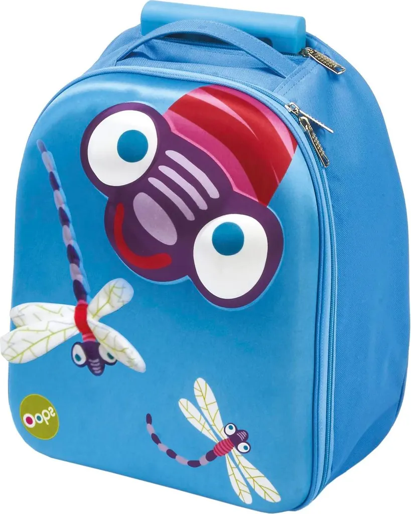 OOPS Trolley Libellule 10x19x24 cm - Valise cabine pour enfant rigide