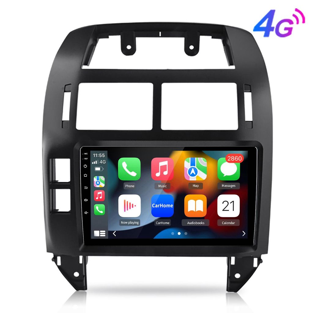 9'' Andriod 15 Octa-Core 6+128GB Autoradio Wireless Carplay Andriod Auto Für VW Polo 9N 2001-2009 GPS Navi DAB+ WIFI Bluetooth FM RDS SWC DSP 2Din...