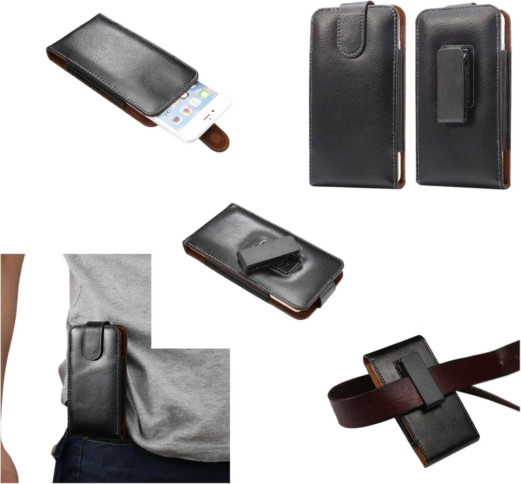 Fondina Cintura Huawei Enjoy 50z | Vera Pelle Ultra-Resistente 360 - 2