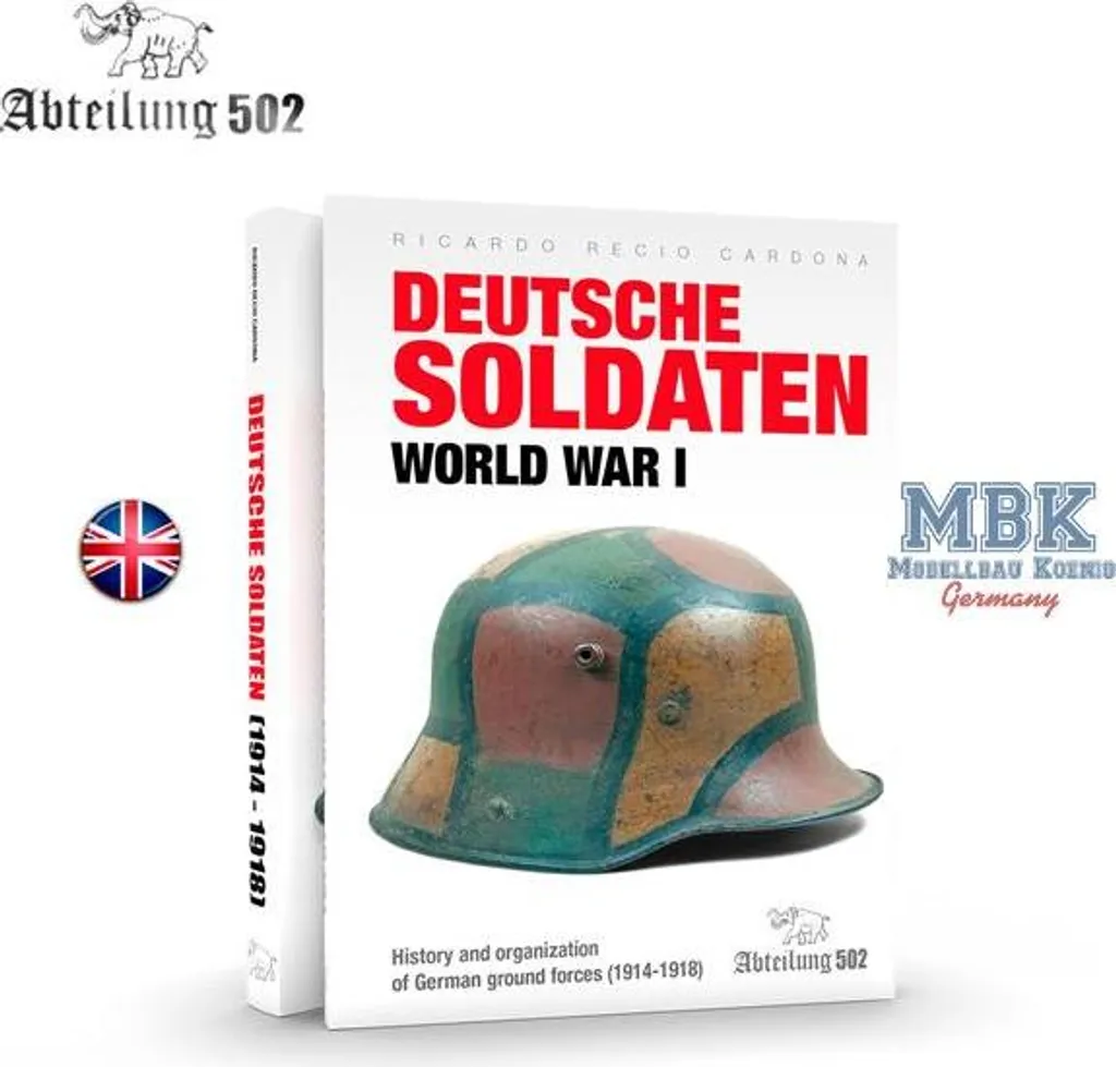 Figurines Soldats Allemands 1914-18 Section 502 ABT756 haute précision