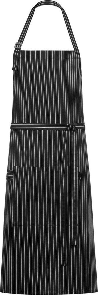 Greiff GASTRO-MODA Service Latzschürze 70x90 Schwarz Produktbild 