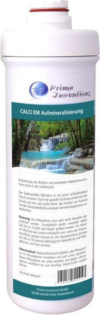 Wasserfilterpatrone Calci Mineralisierung EM Inline