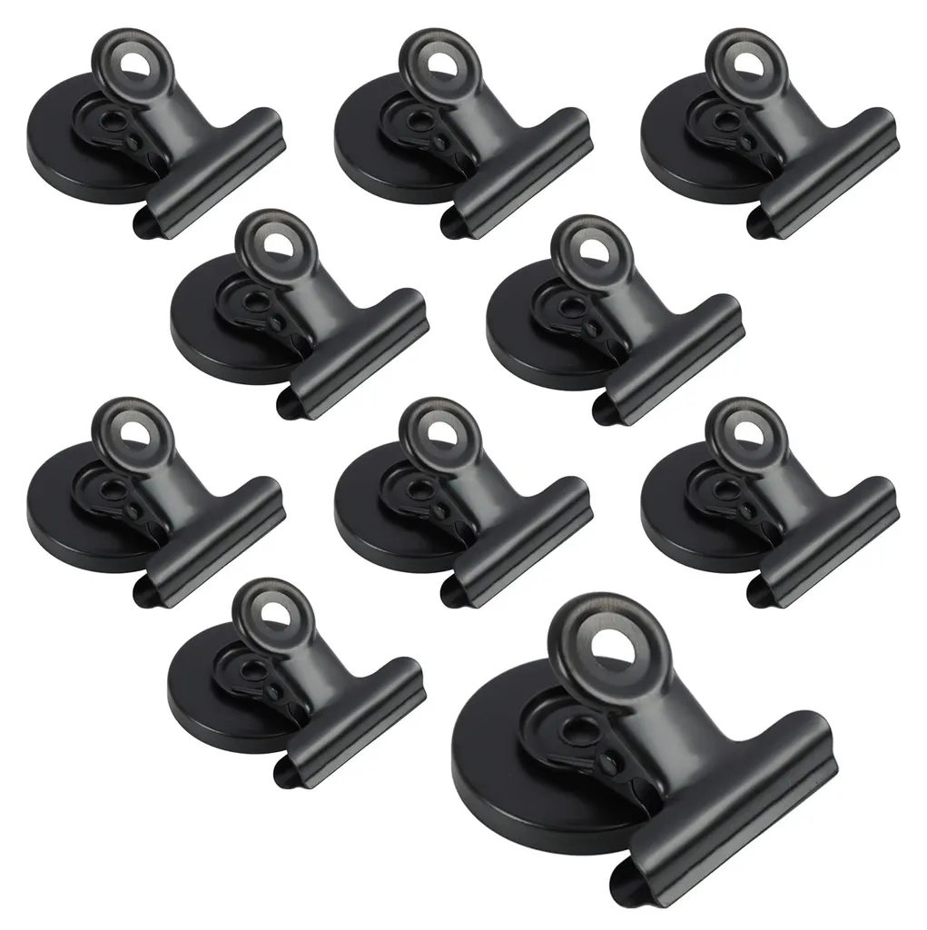 Clips Magnétiques pour Organiser Bureau et Maison, Lot de 12 Pièces