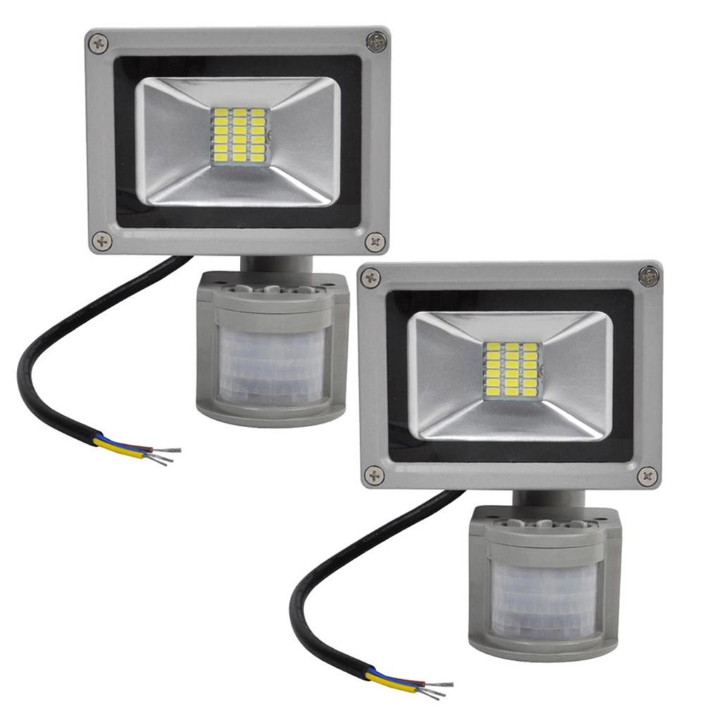 Greenmigo 2X 20W LED Strahler Fluter+Bewegungsmelder Produktbild 
