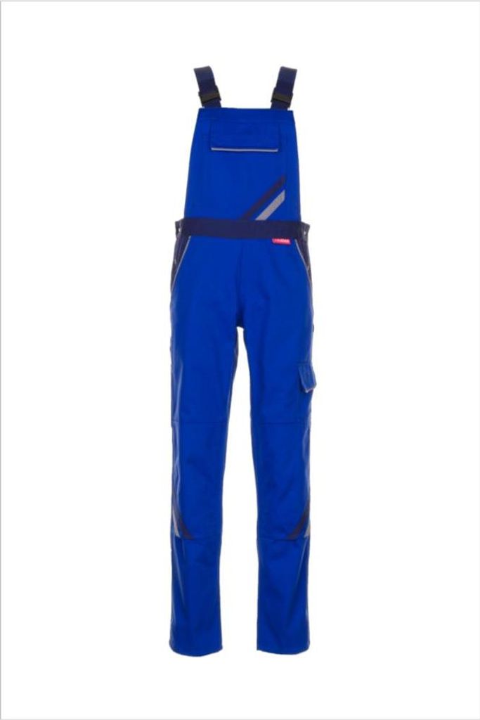PLANAM Damen Latzhose HIGHLINE Gr. 34 kornblau/marine/zink Produktbild 