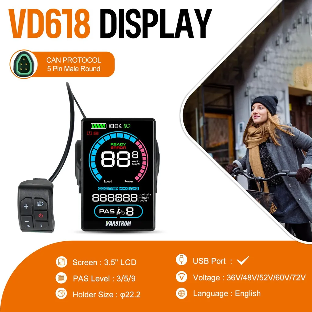 VD618 Écran Digital et Port USB-C : La Solution Étanche pour Extérieur - 2