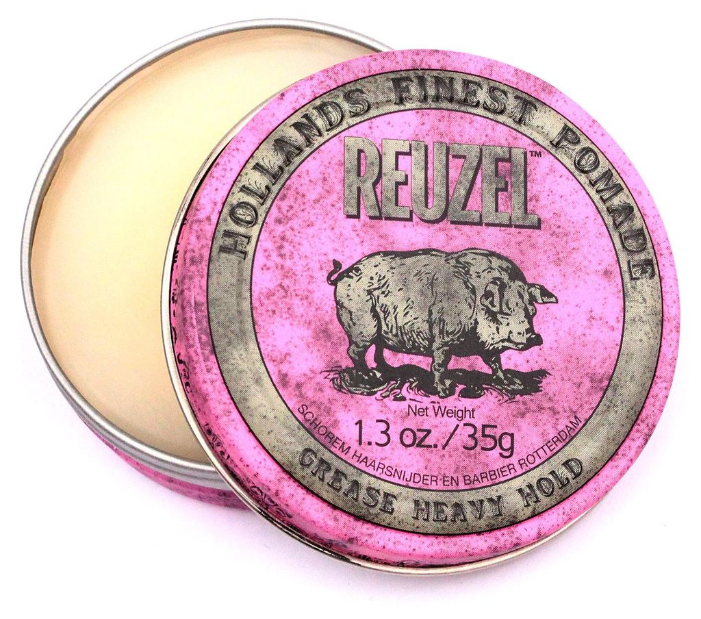 Reuzel - Grease Heavy Hold (Reuzel Pink) - 35 gr Productafbeelding 