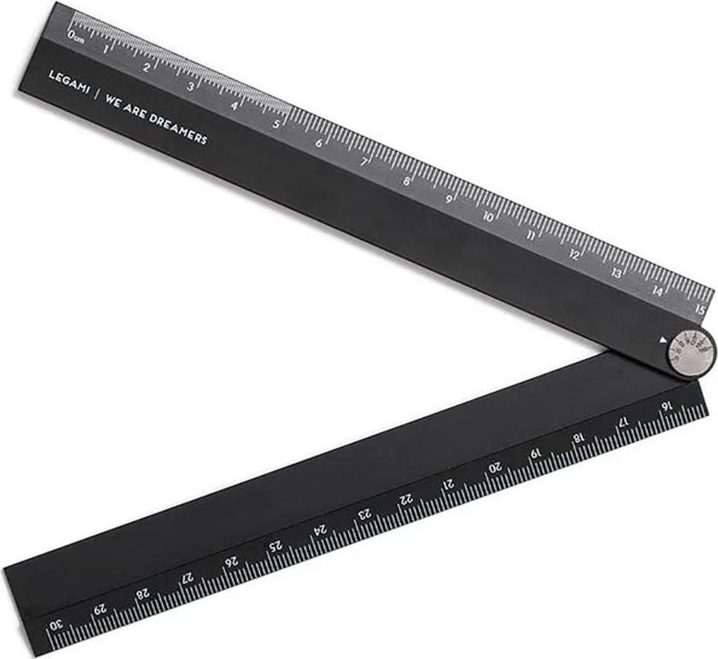 Legami KLAPPLINEAL NERO RIGhello pieghevole RIGhello Immagine del prodotto 