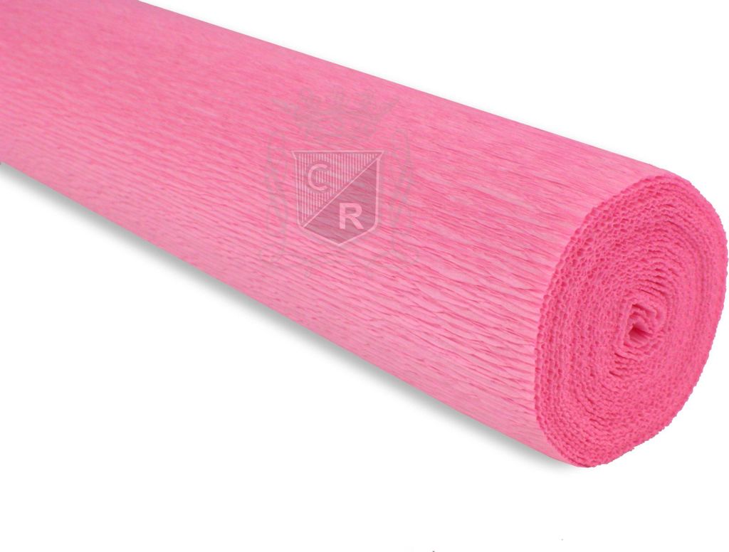 Krepina włoska różowa lalkowa 50 x 250 cm 180 g/m2 Produktbild 