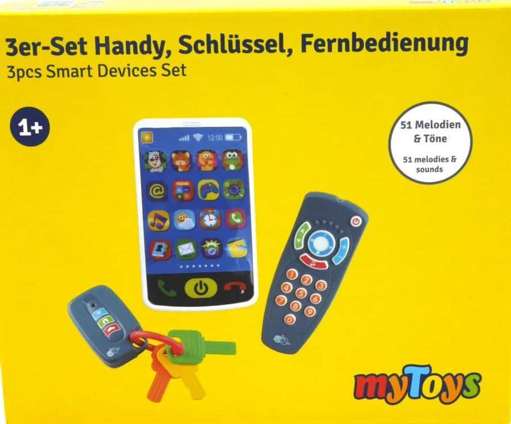 Playgo - tablet 3in1, telecomando e portachiavi con suono Immagine del prodotto 