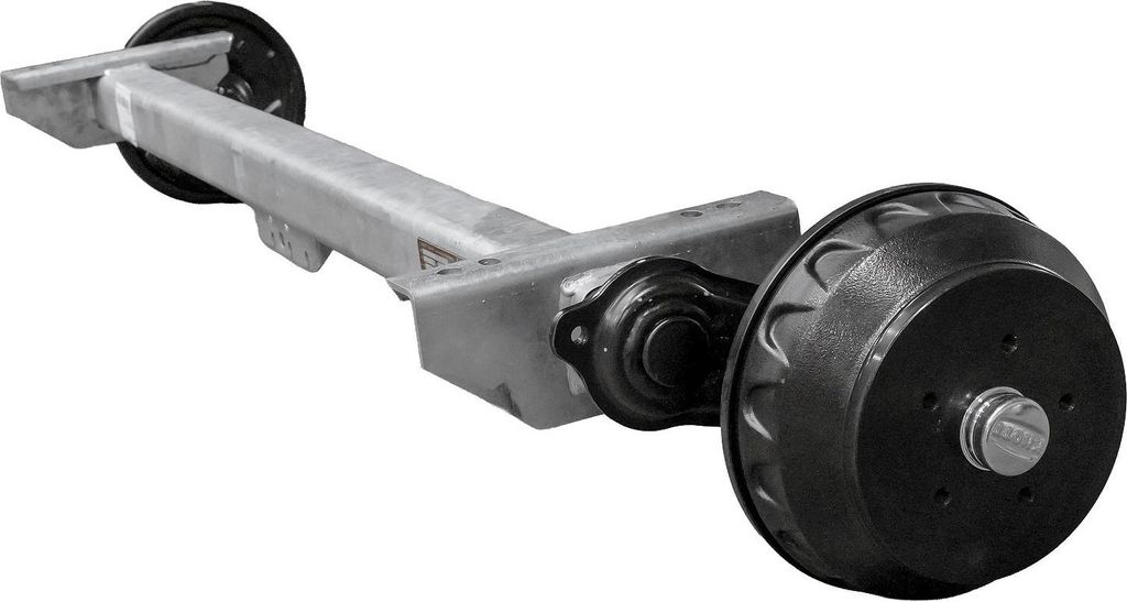 Knott Vgb18Mv Gebremste Achse Für Anhänger/Träger 1800 Kg 1400 Mm 1900 Mm 5X112