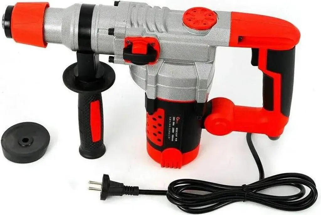 Marteau perforateur 2000W idéal rénovation et maçonnerie - Gris Argent