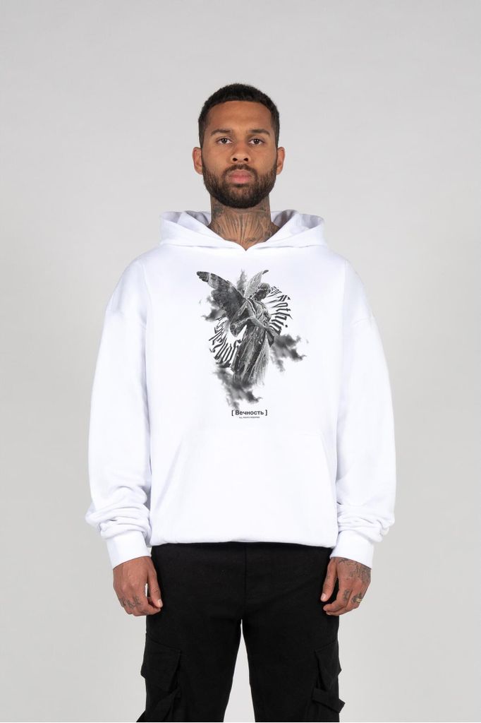ANGEL 3.0 Heavy Hoody Oversized Essentials V.4 weiß XL
