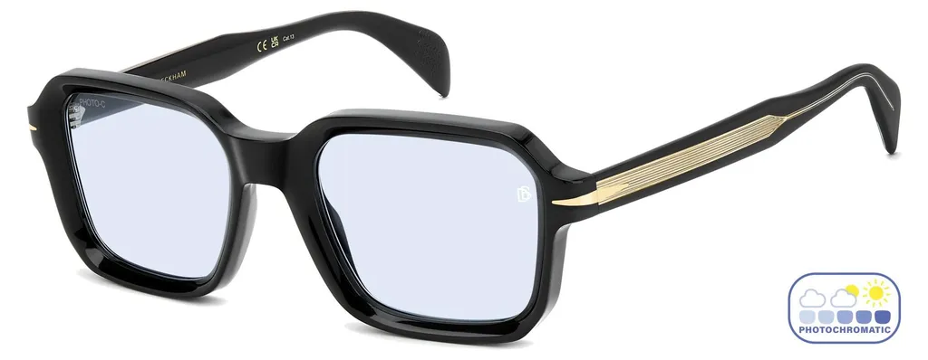 Lunettes de soleil David Beckham DB 7147/S Noir 52/20/150 pour Homme
