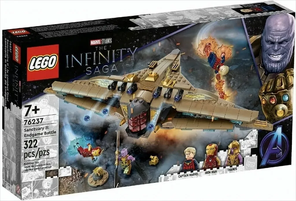 LEGO Marvel Super Heroes 76237 Le Sanctuaire II Combat d'Endgame