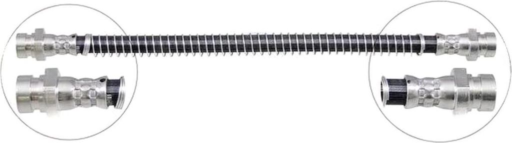 Bremsschlauch 286 mm INN M10x1.0 INN M10x1.0 A.B.S. für u.a. MITSUBISHI GALANT