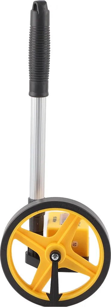 Roue de mesure de distance précise 0-9999m avec manche télescopique alu
