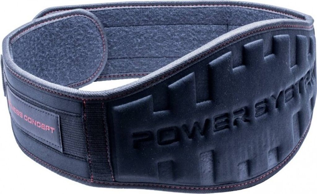 Power System Belt Neo Flex PS 3205 schwarz L (large) / Gürtel / Hochwertiger Nylongürtel mit Neoprenkern