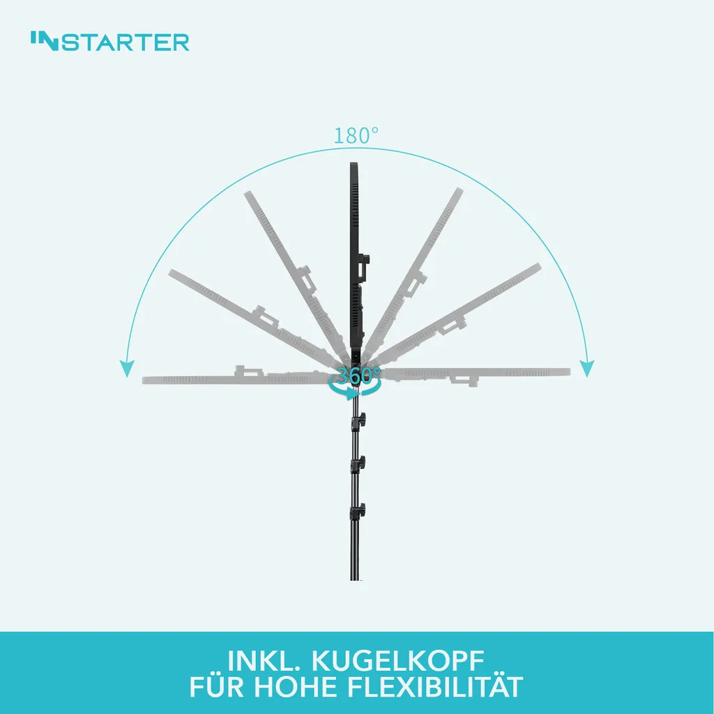 Kit Ring Light pour Streaming YouTube et Maquillage avec LED Bicolore