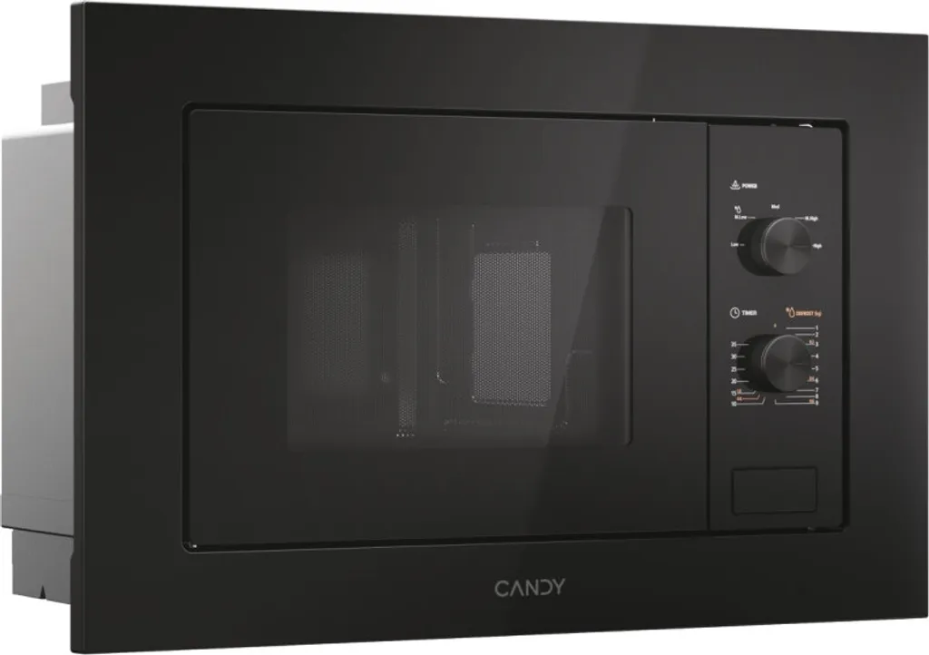 Micro-ondes Encastrable Candy Noir : Gain de place et Cuisson Rapide