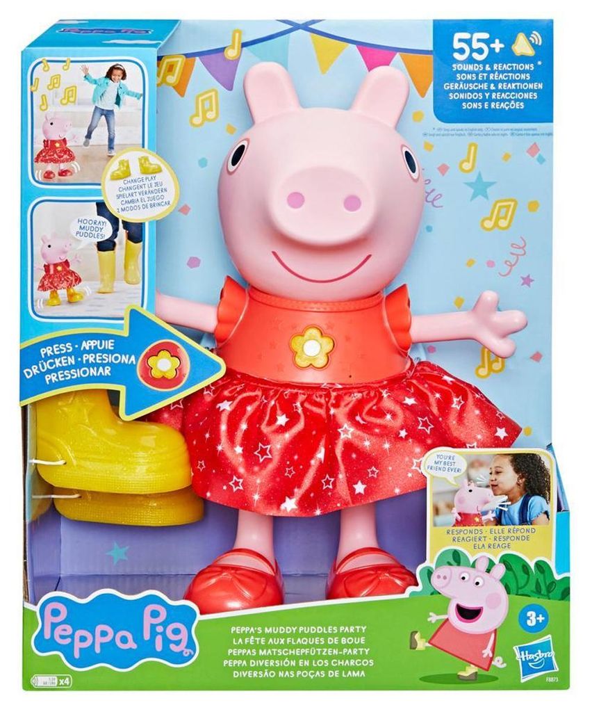 Peppa Pig Muddy Puddles Party, Velká panenka, Ženy, 3 Obrázek produktu 