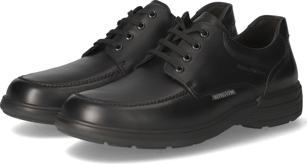Mephisto Douk men, šněrovací boty, nízké boty, kůže, černé, Obrázek produktu 